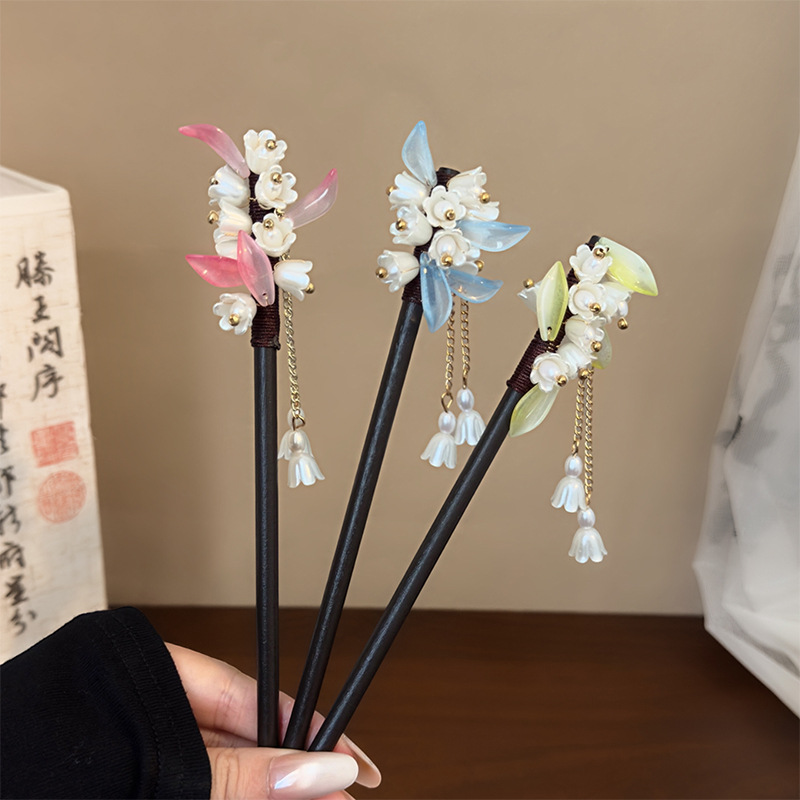 Hanbok Hair Pin - Grampo de Cabelo Tradicional Estilo Chinês