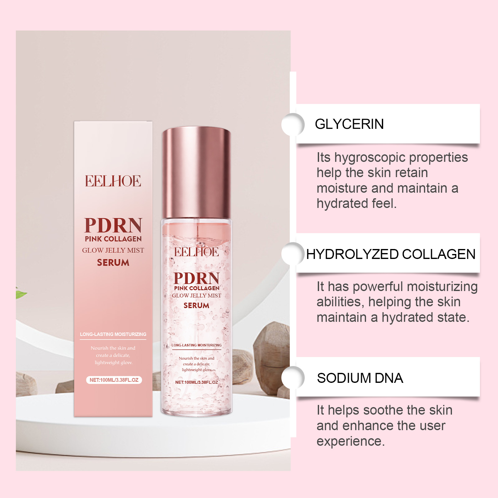Spray de Essência de Colágeno, - Essence Serum Toner avaliação e preço