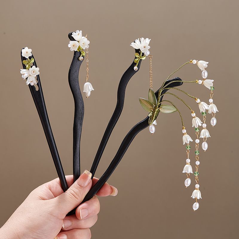 Grampo de Cabelo Lírio do Vale - Hanbok Hair Pin avaliação e preço