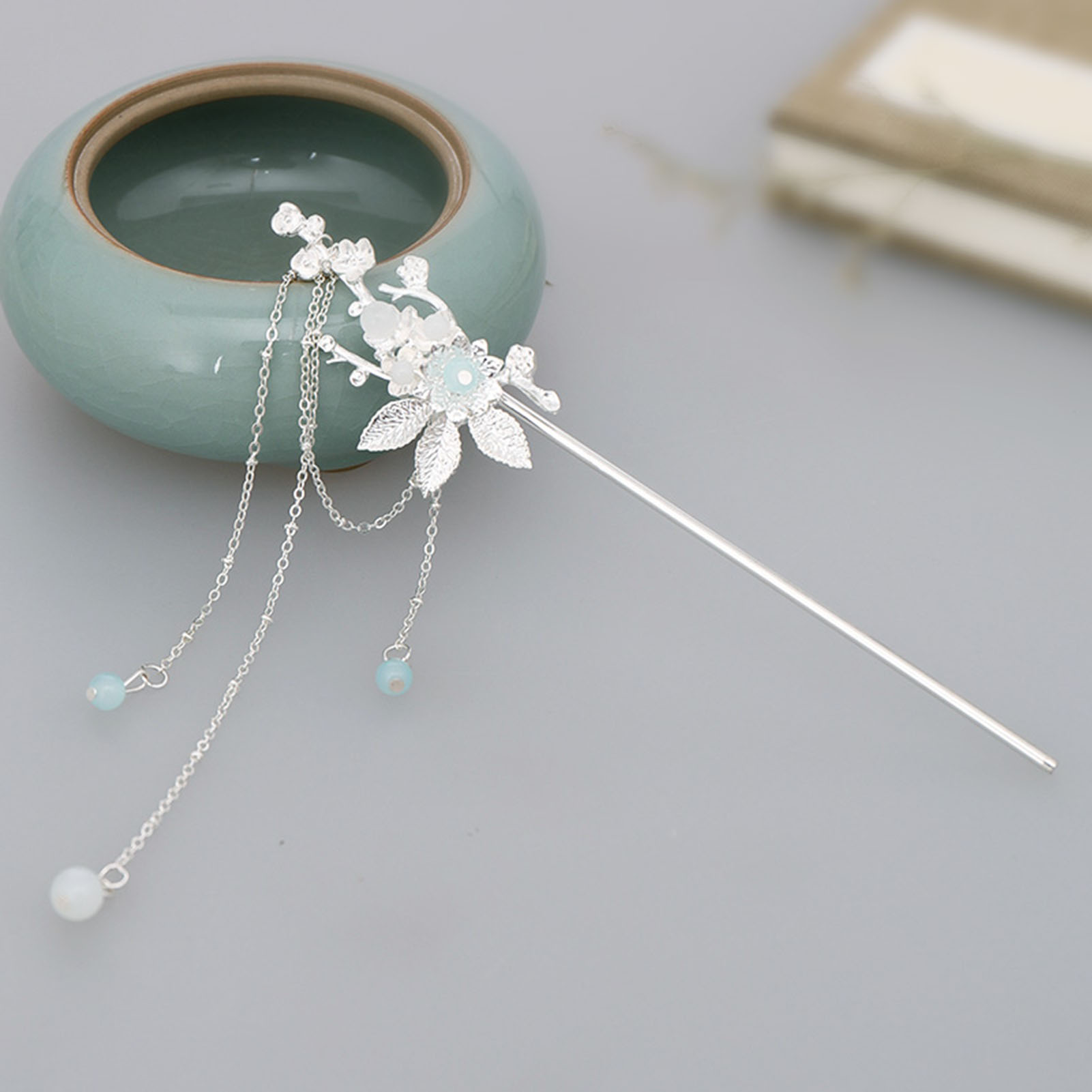 Pauzinhos de Cabelo em Liga Me - Hanbok Hair Pin avaliação e preço